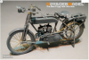 Voyager Model PE35519 WWI French Peugeol 1917 750cc cyl Motorcycle For MENG HS-005 1/35